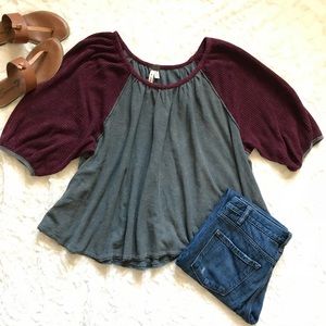 Free People short sleeved top